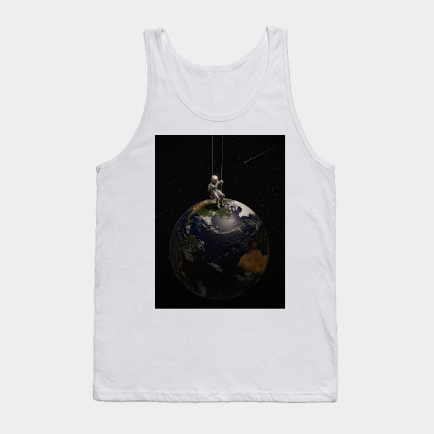 Earth Is My Playground Tank Top by nicebleed
